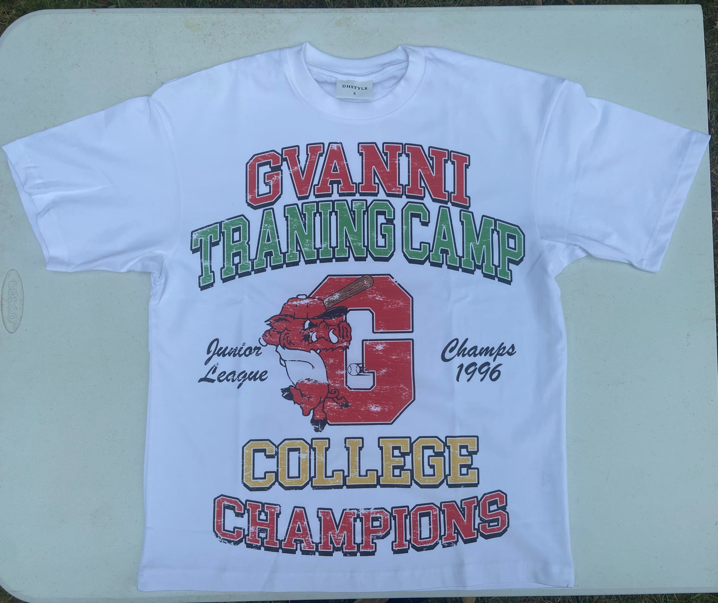 Gvanni training camp shirt