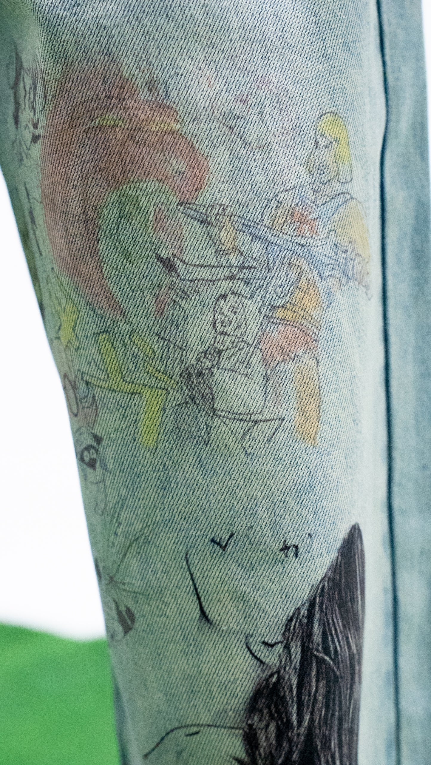 Gvanni art is not a crime Jeans