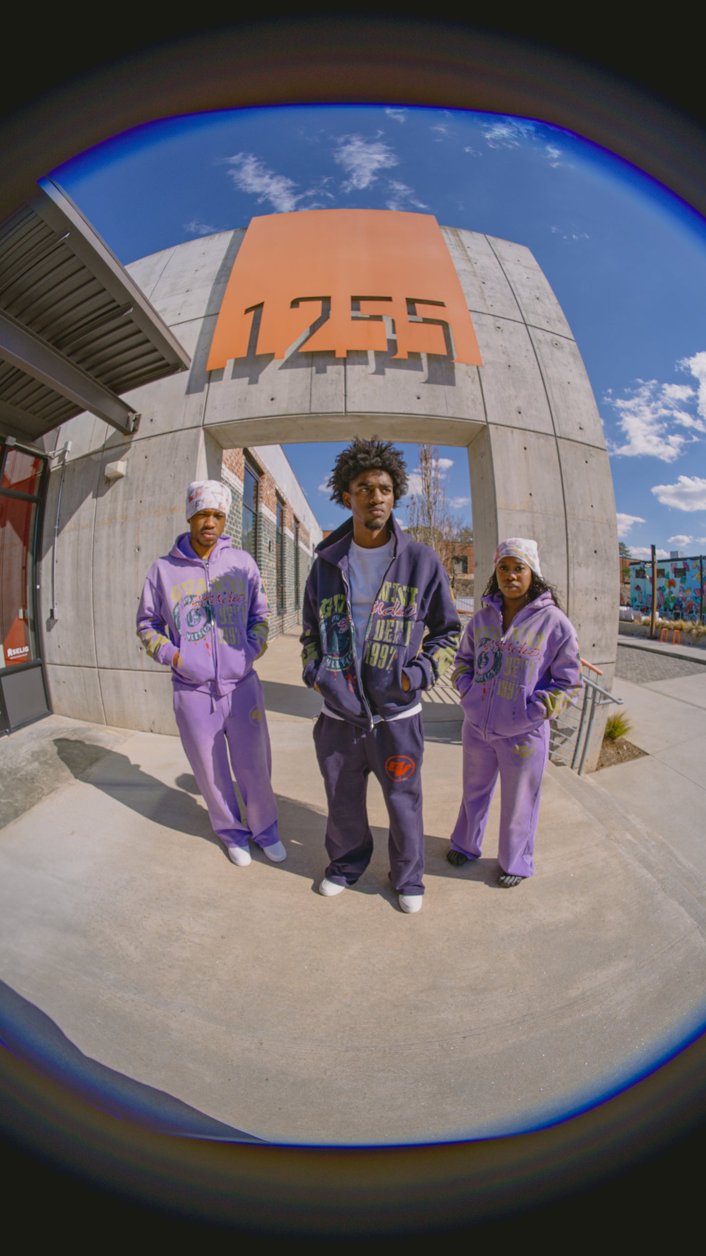 Purple Gvanni 1997 Sweatsuit