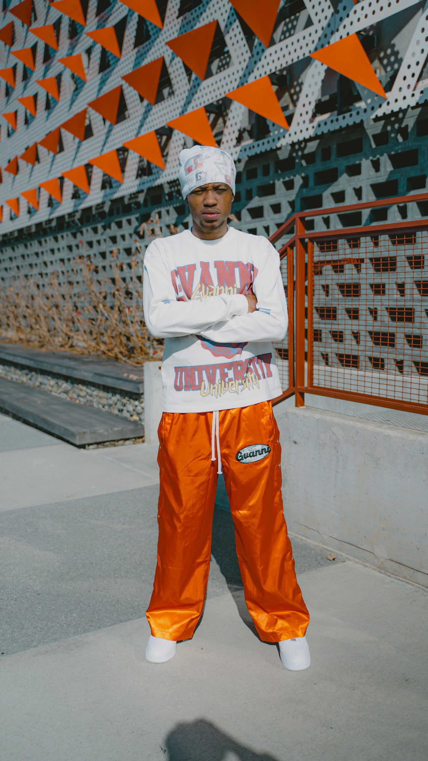 Orange Gvanni World Pants π