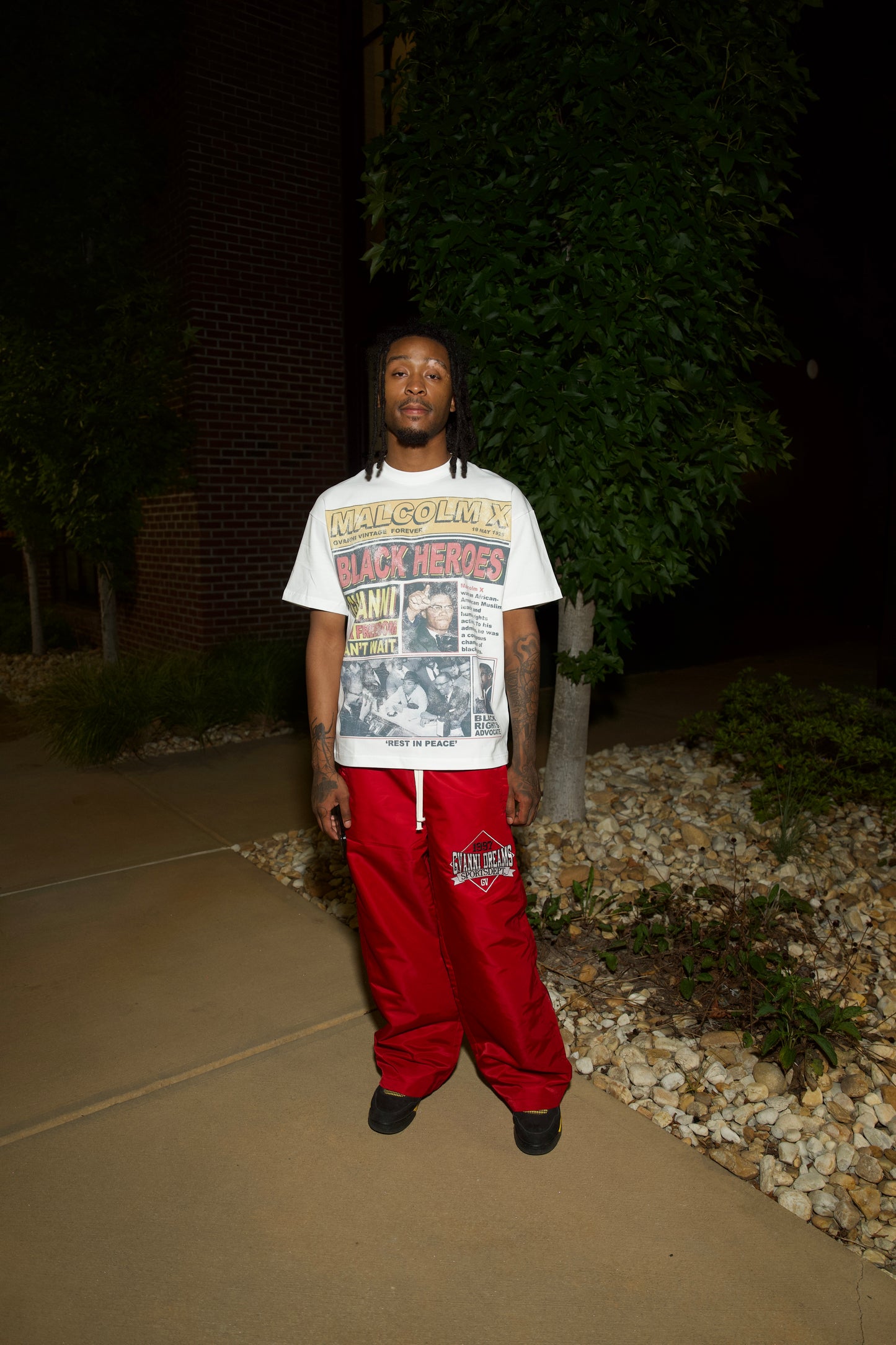 Gvanni Dreams Pants Red