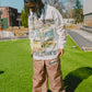 Light brown Gvanni world pants 🌐