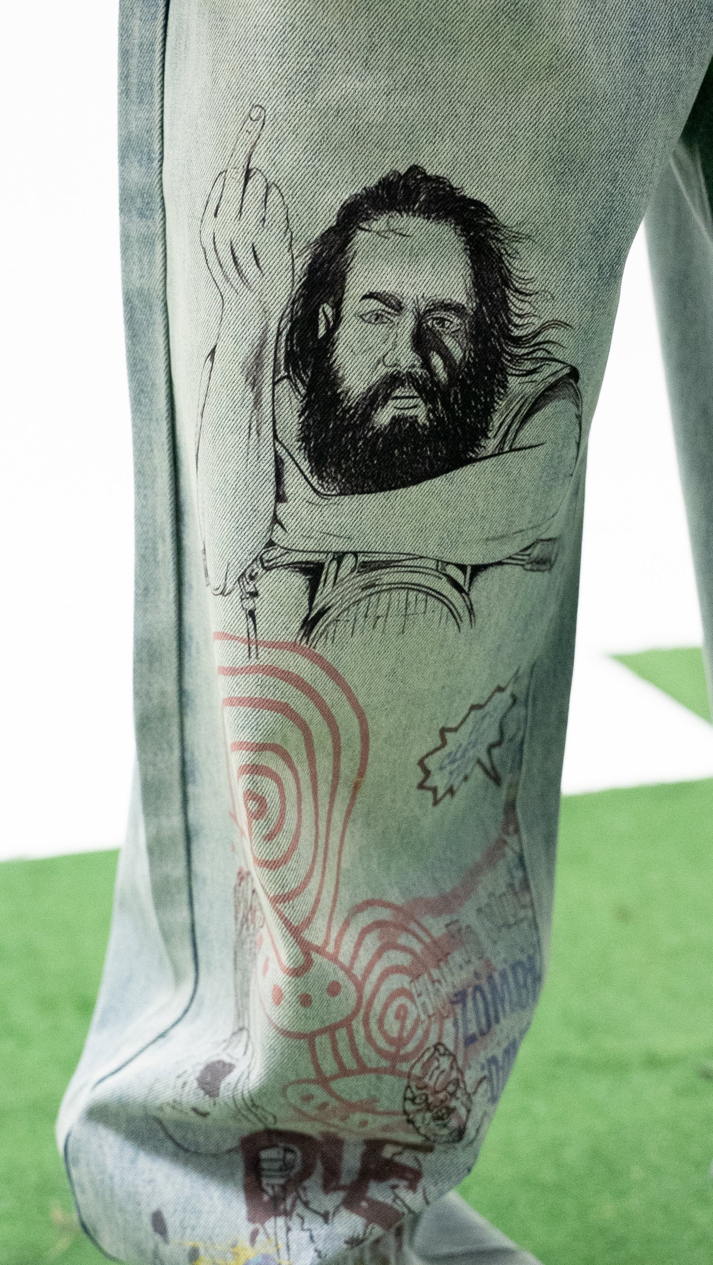 Gvanni art is not a crime Jeans