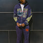Navy Blue Gvanni 1997 Sweatsuit