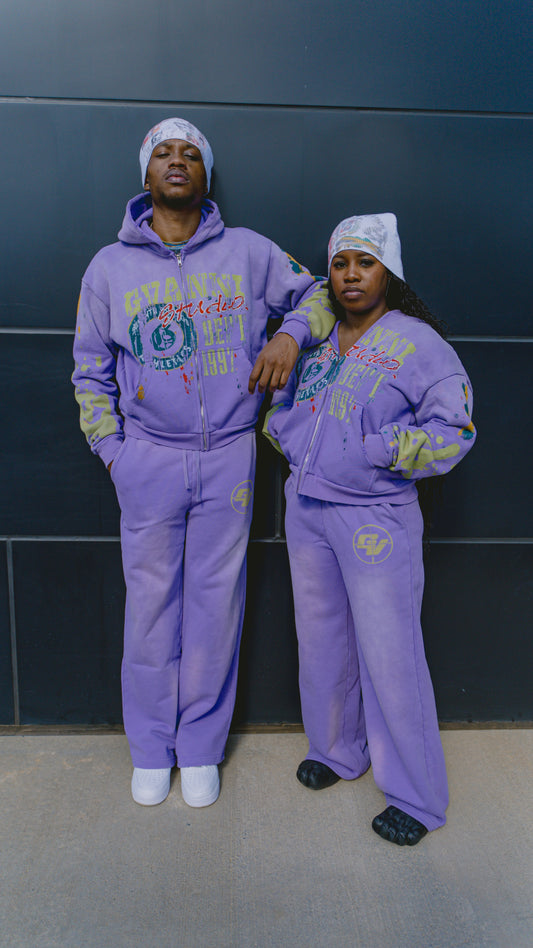 Purple Gvanni 1997 Sweatsuit