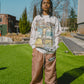 Light brown Gvanni world pants 🌐
