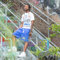Blue Gvanni world shorts 🌐