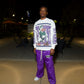 Gvanni world pants purple
