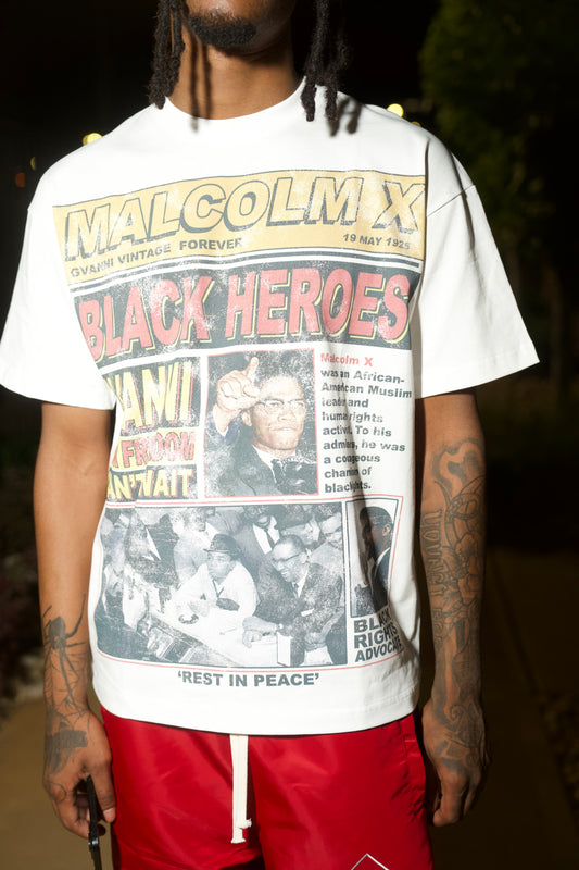 Gvanni Malcolm X  shirt